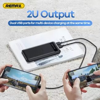 Зовнішній акумулятор Remax Hintom 2.4A Fast Charging Power Bank — фото 4
