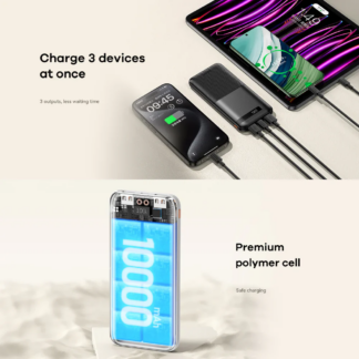 Зовнішній акумулятор Remax Piloteer Series 20W+22.5W Fast Charging — фото 4